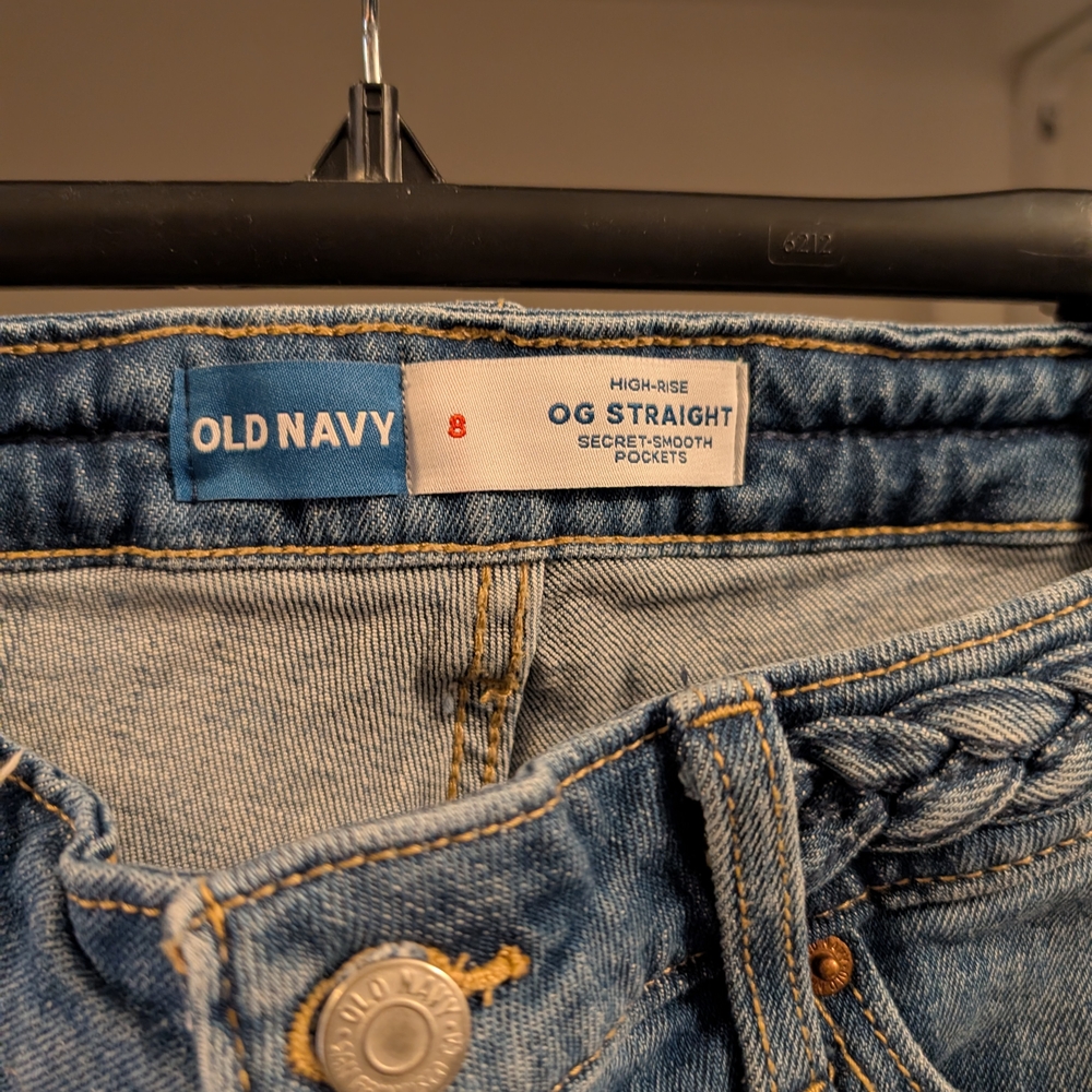 Old Navy High-Rise OG Straight Jeans